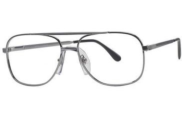 Image of LAmy Westport Single Vision Prescription Eyeglasses - Frame Gunmetal, Size 57/15mm LYWST0F264597