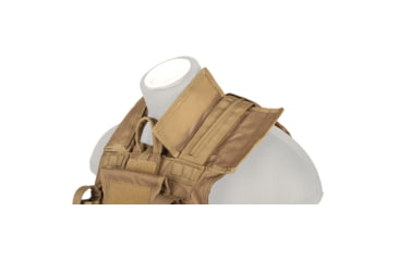 Image of Lancer Tactical 1000D Nylon Strike Tactical Vest, Coyote Brown, CA-303KN