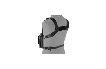 Image of Lancer Tactical Adaptive Multi-Purpose Slim Chest Rig, Black, CA-319B