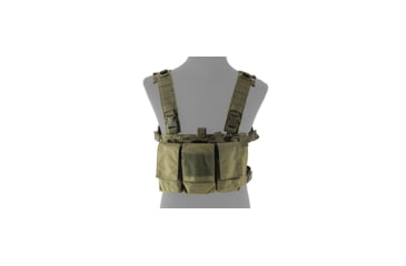Image of Lancer Tactical Adaptive Multi-Purpose Slim Chest Rig, Olive Drab, CA-319G