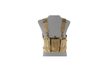 Image of Lancer Tactical Adaptive Multi-Purpose Slim Chest Rig, Tan, CA-319T