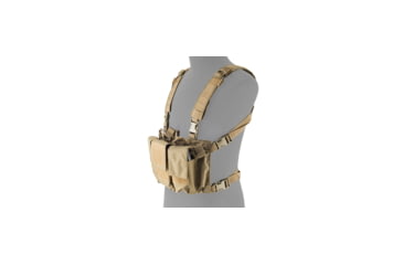 Image of Lancer Tactical Adaptive Multi-Purpose Slim Chest Rig, Tan, CA-319T