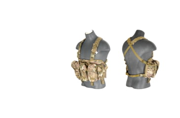 Image of Lancer Tactical Nylon AK Chest Rig, Camo, CA-308CN