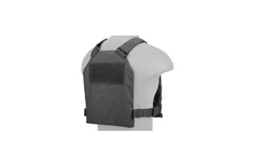 Image of Lancer Tactical Standard Issue 1000D Nylon Tactical Vest, Black, CA-1512BN