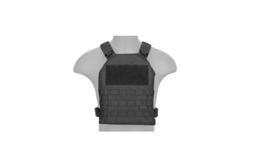 Image of Lancer Tactical Standard Issue 1000D Nylon Tactical Vest, Black, CA-1512BN