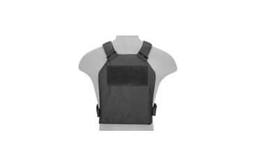 Image of Lancer Tactical Standard Issue 1000D Nylon Tactical Vest, Black, CA-1512BN