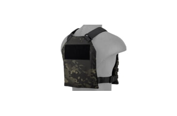 Image of Lancer Tactical Standard Issue 1000D Nylon Tactical Vest, Camo Black, CA-1512MBN