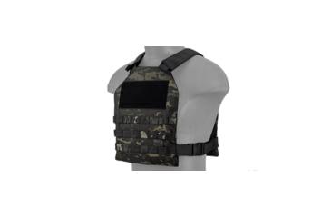 Image of Lancer Tactical Standard Issue 1000D Nylon Tactical Vest, Camo Black, CA-1512MBN
