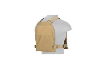Image of Lancer Tactical Standard Issue 1000D Nylon Tactical Vest, Coyote Brown, CA-1512KN