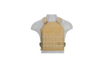 Image of Lancer Tactical Standard Issue 1000D Nylon Tactical Vest, Coyote Brown, CA-1512KN