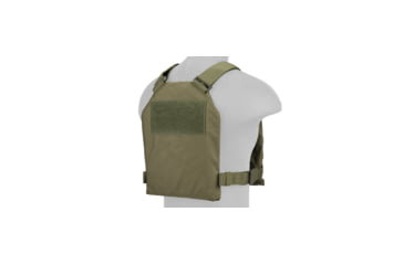 Image of Lancer Tactical Standard Issue 1000D Nylon Tactical Vest, Olive Drab, CA-1512GN