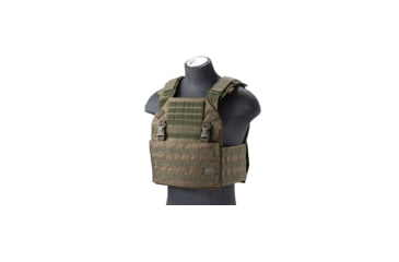 Image of Lancer Tactical Vest with Molle Webbing and Detachable Buckles, Olive Drab, CA-2056G