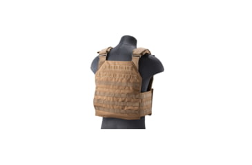 Image of Lancer Tactical Vest with Molle Webbing and Detachable Buckles, Tan, CA-2056K