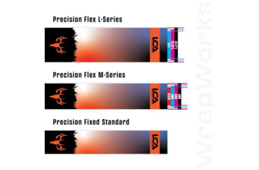 Image of Last Chance WrapWorks Stock Daybreak Skull Orange/Blue Precision Fixed Standard, 1503381