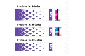 Image of Last Chance WrapWorks Stock Diamonds Drift White/Purple Precision Flex M-Series, 1503386
