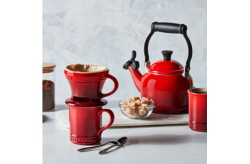 Image of Le Creuset Pour Over Coffee Maker, Cerise, 71223130060005