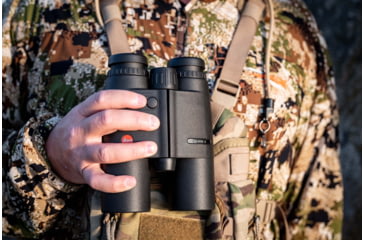Image of Leica Geovid R 10x42mm Rangefinder Binocular, LED, Black, 40812
