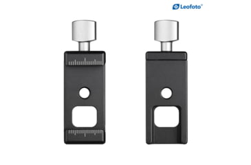 Image of Leofoto DC-22 22mm Mini Screw-Knob Clamp - Arca Compatible, Black, DC-22
