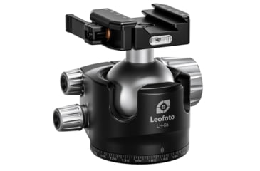 Image of Leofoto LM-403C X Tripod with 100mm Bowl+Platform/W LH Ballhead Set, Black, One Size, 6940828314917