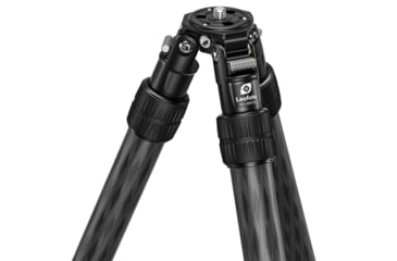 Image of Leofoto SO-282CMX Short Inverted Outdoors Series Carbon Fiber Tripod w/ FIXED Apex/Platform, Black, SO-282CMX