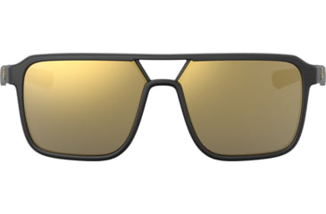 Image of Leupold Bridger Sunglasses, Matte Black Frame, Bronze Mirror Lens, 182675