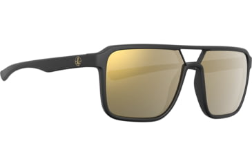 Image of Leupold Bridger Sunglasses, Matte Black Frame, Bronze Mirror Lens, 182675