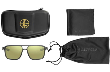 Image of Leupold Bridger Sunglasses, Matte Black Frame, Daylight Max Lens, 186756