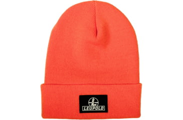 Image of Leupold Reticle Beanie, Blaze Orange, One Size, 180410
