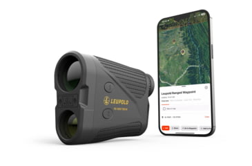 Image of Leupold RX-5000 TBR/W w/ DNA Black/Black Rangefinders, Black, Small, 184681