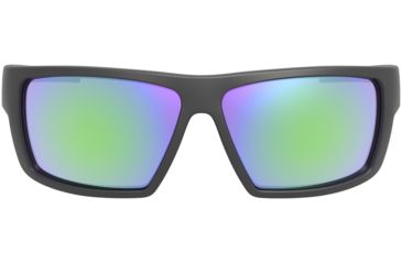 Image of Leupold Switchback Sunglasses, Matte Black Frame, Square Emerald Mirror Lens, Polarized, Regular-Wide, 179093