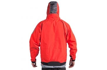Image of Level Six Mens Chilko 2.5 Layer Long Sleeve Jacket W/Hood, Blaze Red, Extra Small, GMT-CHIL-BZ-XS