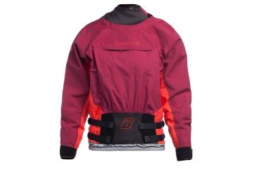 Image of Level Six Womens Nova 2.0 Long Sleeve Dry Top, Beet Red, Extra Small, GWT-NOVA-BE-XS