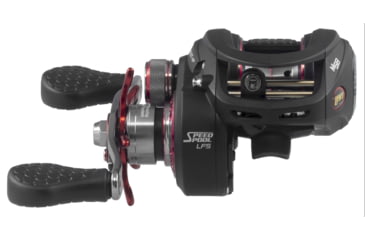 Image of Lew's TP2 Casting Rod, Crankbait Model, 7ft 2in, 1-PC HM45 Graphite Rod w/ Medium  and Moderate, Winn Dri-Tac Split-Grip, SoftTouch Reel Seat, Black/Gray, TP272M-CB2