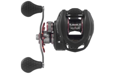 Image of Lew's TP2 Casting Rod, Crankbait Model, 7ft 2in, 1-PC HM45 Graphite Rod w/ Medium  and Moderate, Winn Dri-Tac Split-Grip, SoftTouch Reel Seat, Black/Gray, TP272M-CB2