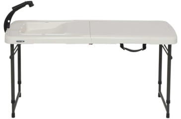 Image of Lifetime Products 4-Foot Fillet Table, White, 280560