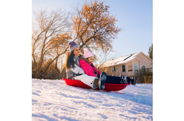 Image of Lifetime Products 48in Premium Snow Sled, 2 Pack, Red, 91181