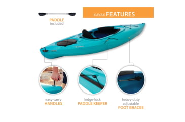 Image of Lifetime Products Guster 100 Sit-Inside Kayak
