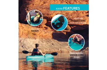 Image of Lifetime Products Guster 100 Sit-Inside Kayak