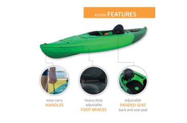 Image of Lifetime Products Guster 100 Sit-Inside Kayak