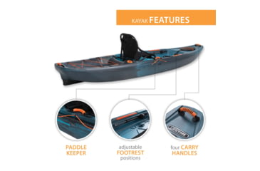 Image of Lifetime Products Teton Pro 116 Sit-On-Top Fishing Kayak