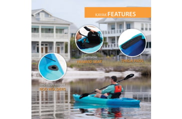 Image of Lifetime Products Tundra 100 Sit-Inside Kayak