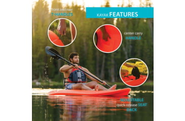 Image of Lifetime Products Volt 85 Sit-On-Top Kayak