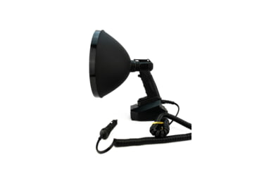 Image of Lightforce Performance Lighting HID Hand Held Xenon 240mm Blitz Spotlight, Coil Cord and Cig Plug, 12V 70W 6400 Lumens CBSLBHID70