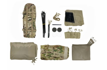 Image of LiteFighter Gear Fido Ai Individual Shelter System, Multicam Camouflage, 84in x 32in x 36in, AI1100-MUL