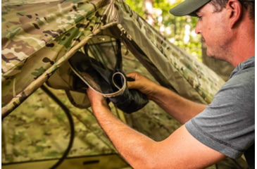 Image of LiteFighter Gear Fido Ai Individual Shelter System, Multicam Camouflage, 84in x 32in x 36in, AI1100-MUL