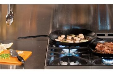 Image of Lodge Seasoned Carbon Steel Skillet, 12 in, CRS12