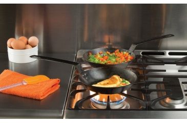 Image of Lodge Seasoned Carbon Steel Skillet, 8 in, CRS8