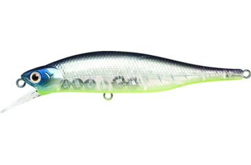 Image of Lucky Craft Lightning Pointer 98xr Jerkbait, Bone Pro-Blue, 4in, 5/8oz, LTPT98XR-371BPB