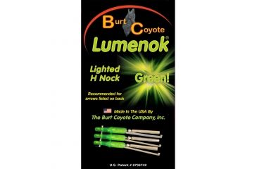 Image of Lumenok Lighted Nock, HD Orange H Nock 3 pk. H3