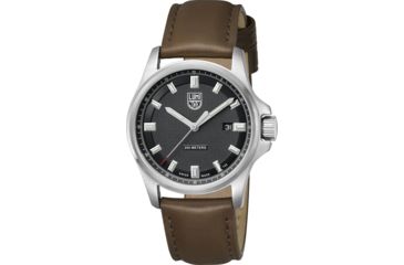 Image of Luminox Dress Field Quartz Watches, Black/Silver/Brown, 42 mm, 1831